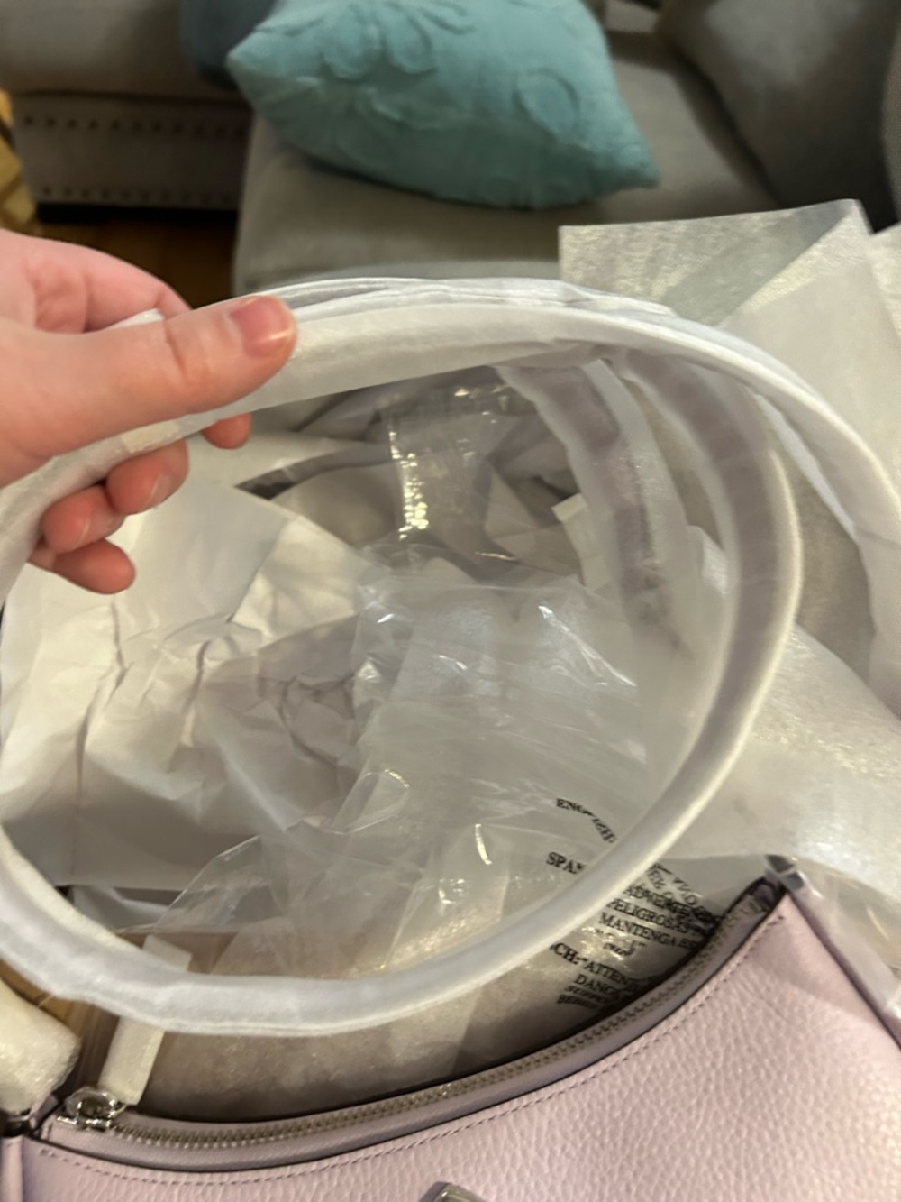 Kate spade Kayla shoulder bag in frozen lilac - Picture 2 of 4
